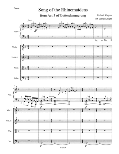 Song of the Rhinemaidens (arr. James Knight)