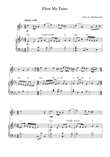 Flow My Tears (arr. Kaiserin Rebecca)