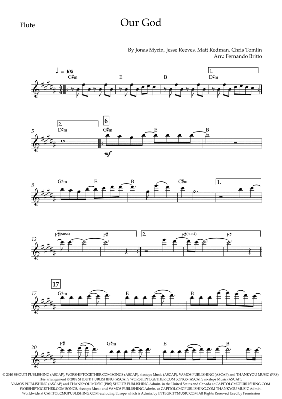 Our God (arr. Fernando Britto)