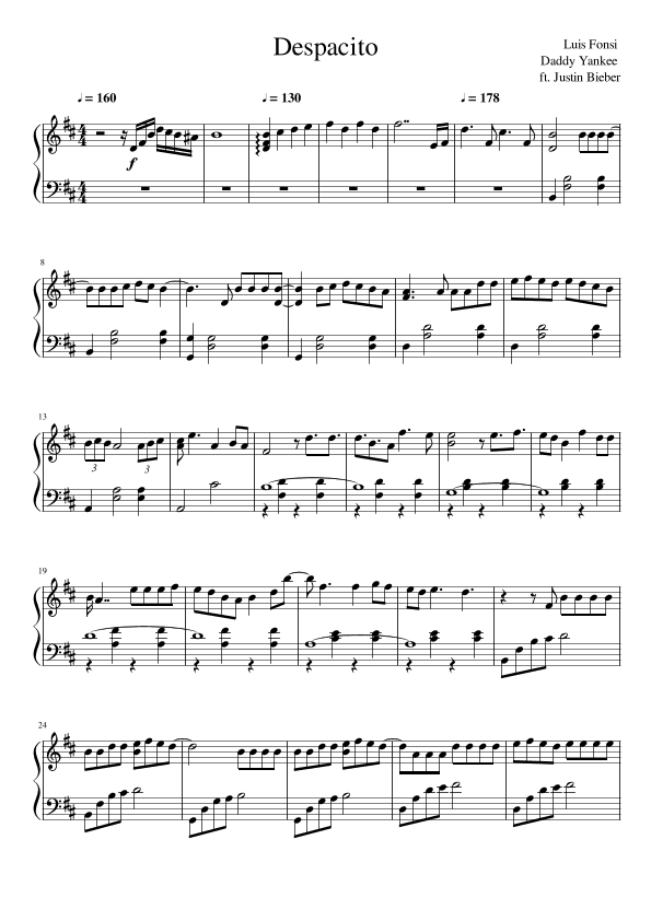 Despacito (arr. Luis Fonsi)