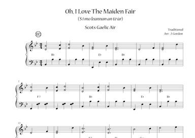 Oh, I Love The Maiden Fair (arr. Julia Gordon)