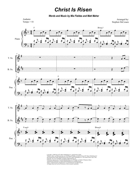 Christ Is Risen (arr. Stephen DeCesare)