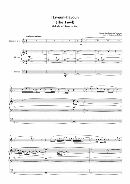 Havoun - Havoun (The Fowl) (arr. Grigor Arakelian)