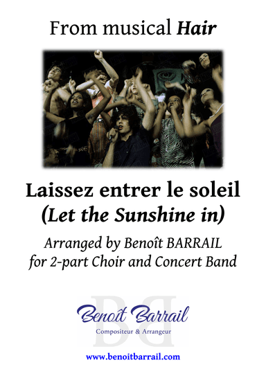 Laissez Entrer Le Soleil (arr. Benoit BARRAIL)