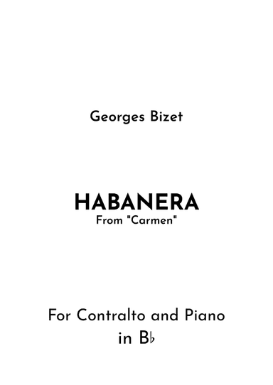Habanera (arr. Jireh J.)