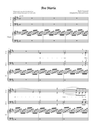 Ave Maria (Bach-Gounod) (arr. Håvard Sveås)