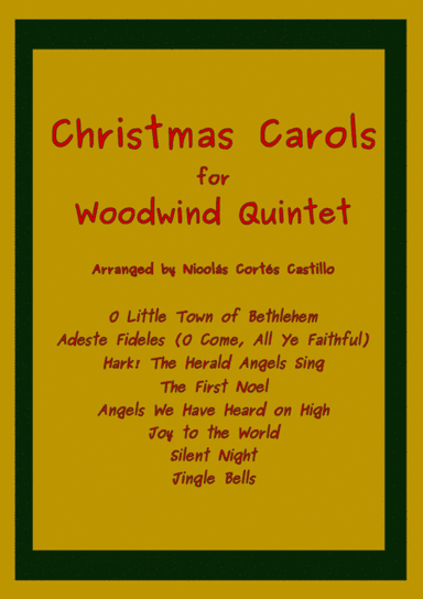 8 Christmas Carols for Woodwind Quintet (arr. Nicolás Cortés Castillo)