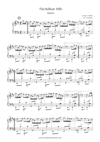The Balkan Hills (arr. Julia Gordon)