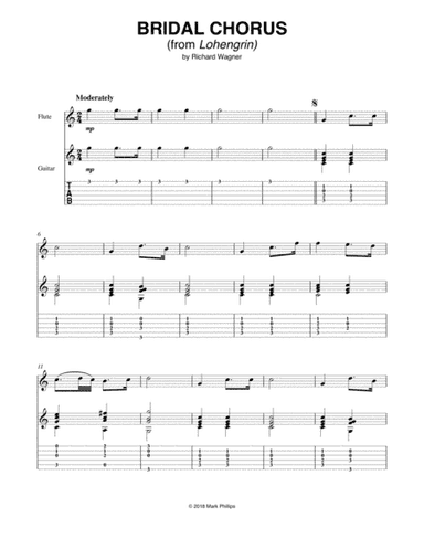 Bridal Chorus (from Lohengrin) (arr. Mark Phillips)