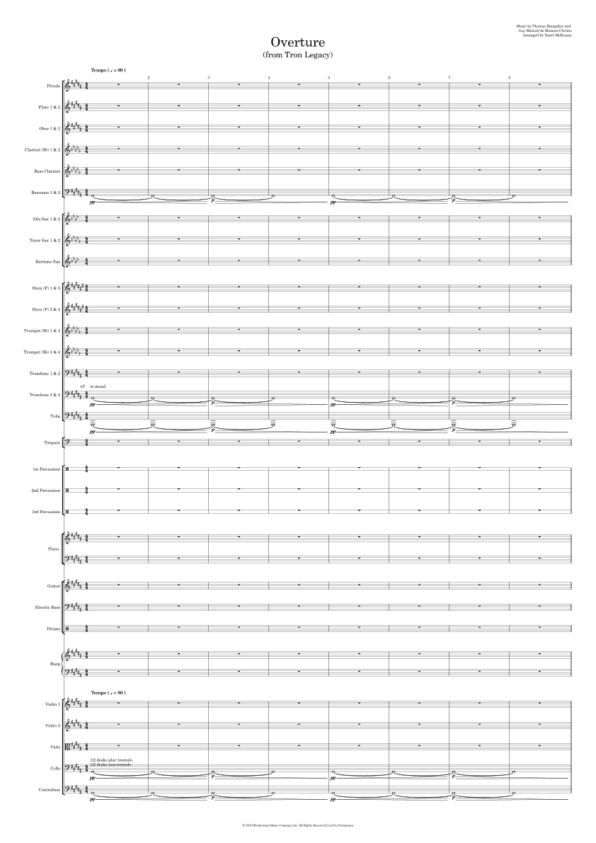 Overture (arr. Daryl McKenzie)