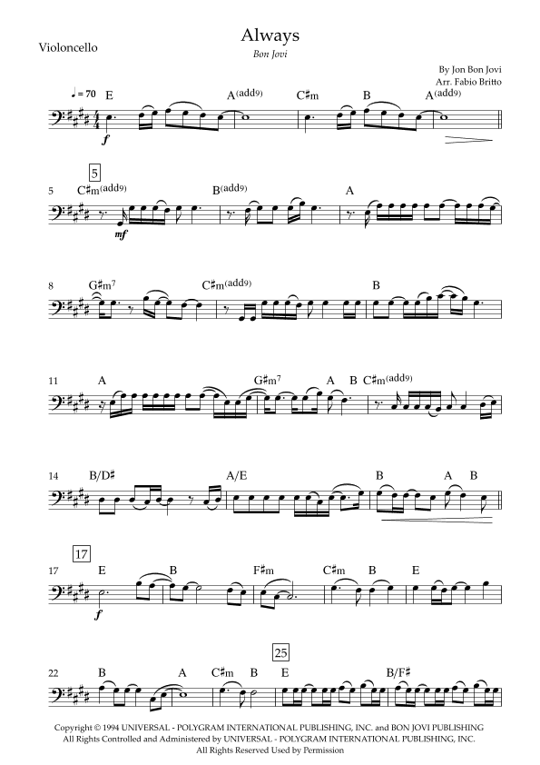 Always (arr. Fabio Britto)