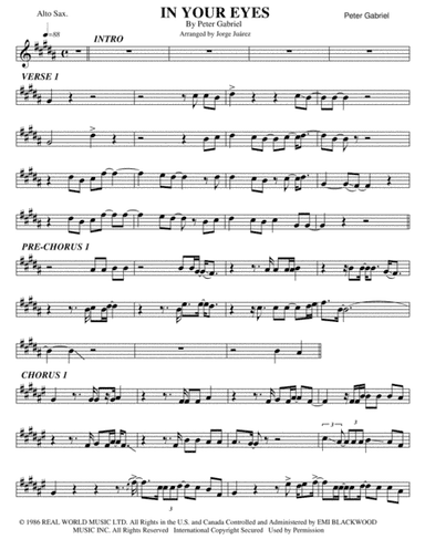 In Your Eyes (arr. Jorge Juárez)