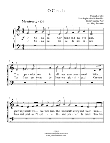 O Canada (arr. Gary Johnston)