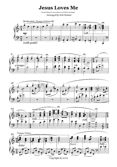 Jesus Loves Me (arr. Bob Steiner)