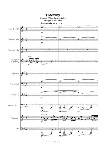 Hideaway (arr. Seb Skelly)