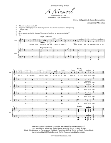 A Musical (arr. Jennifer McMillan)