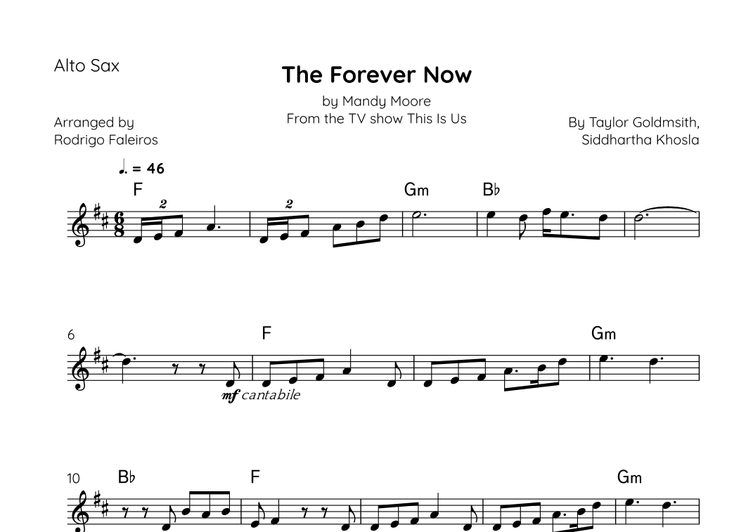 The Forever Now (arr. Rodrigo Faleiros)