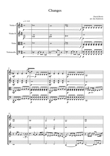 Changes (arr. Ian Anderson)