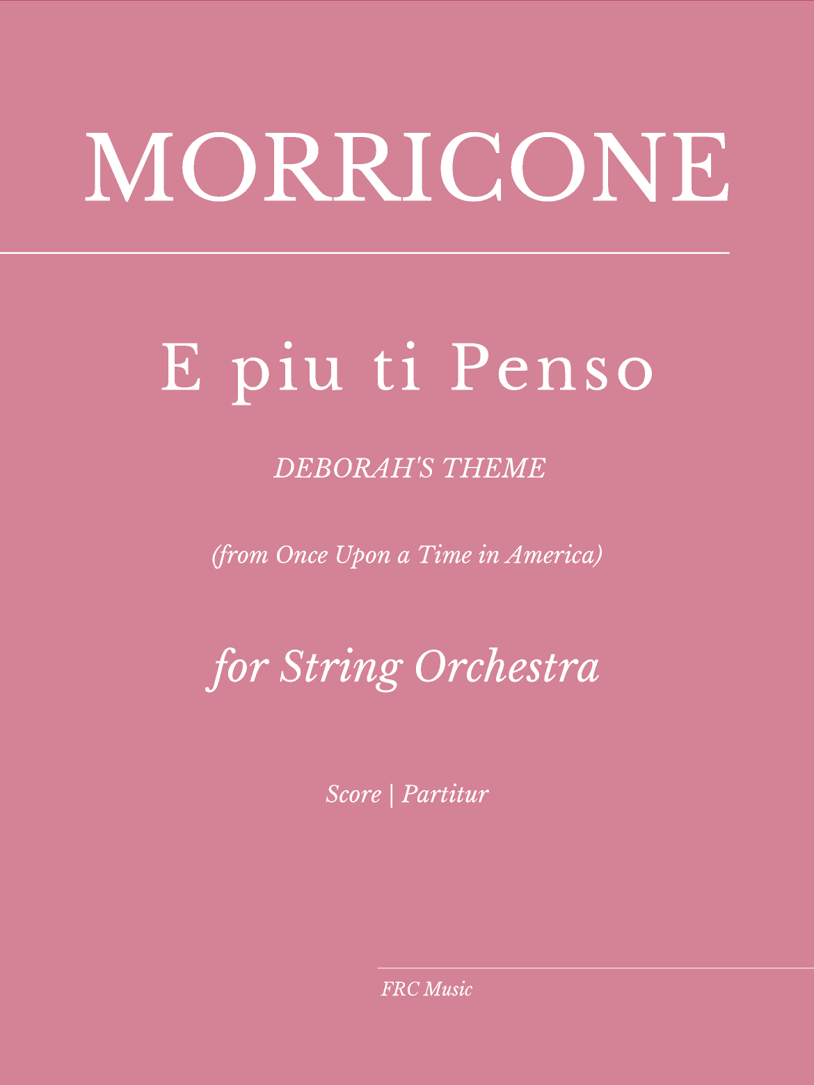 E Piu Ti Penso (arr. Flavio Regis Cunha)