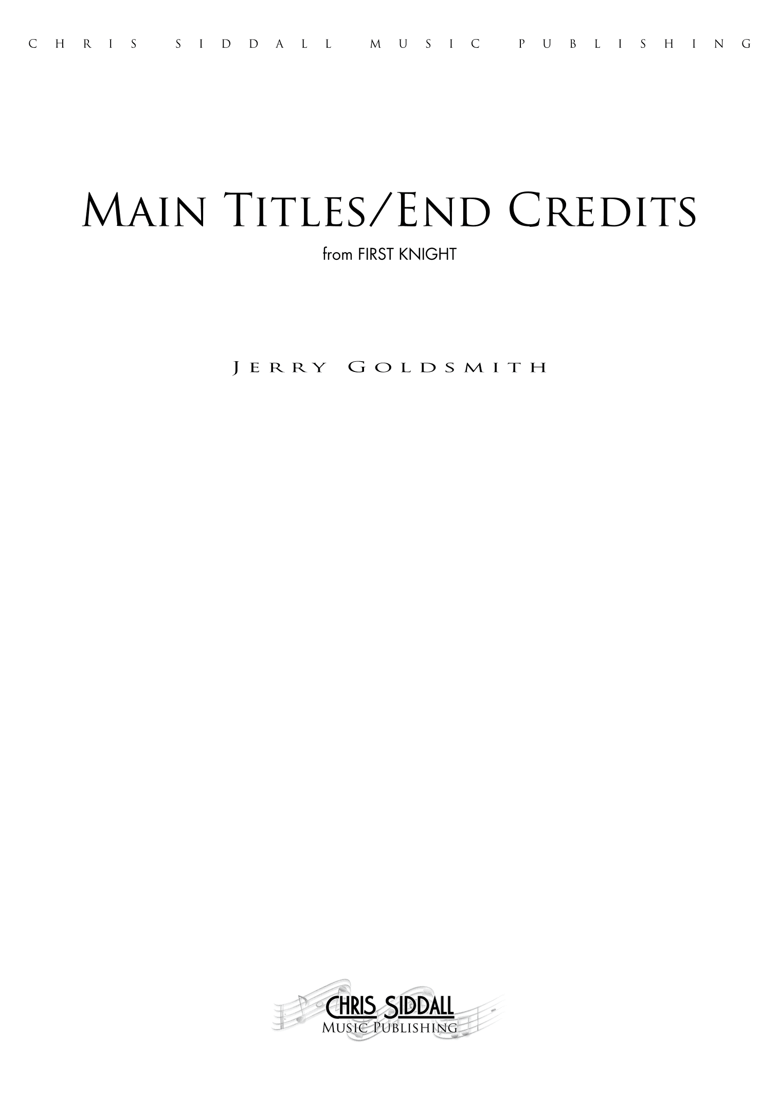 First Knight (arr. Chris Siddall)