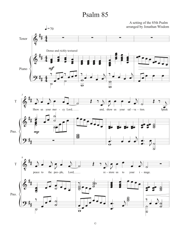 Psalm 85