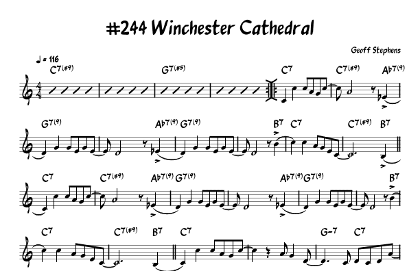 Winchester Cathedral (arr. John Fries)