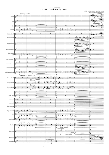 Get Out Of Your Lazy Bed (arr. John Ivor Holland)