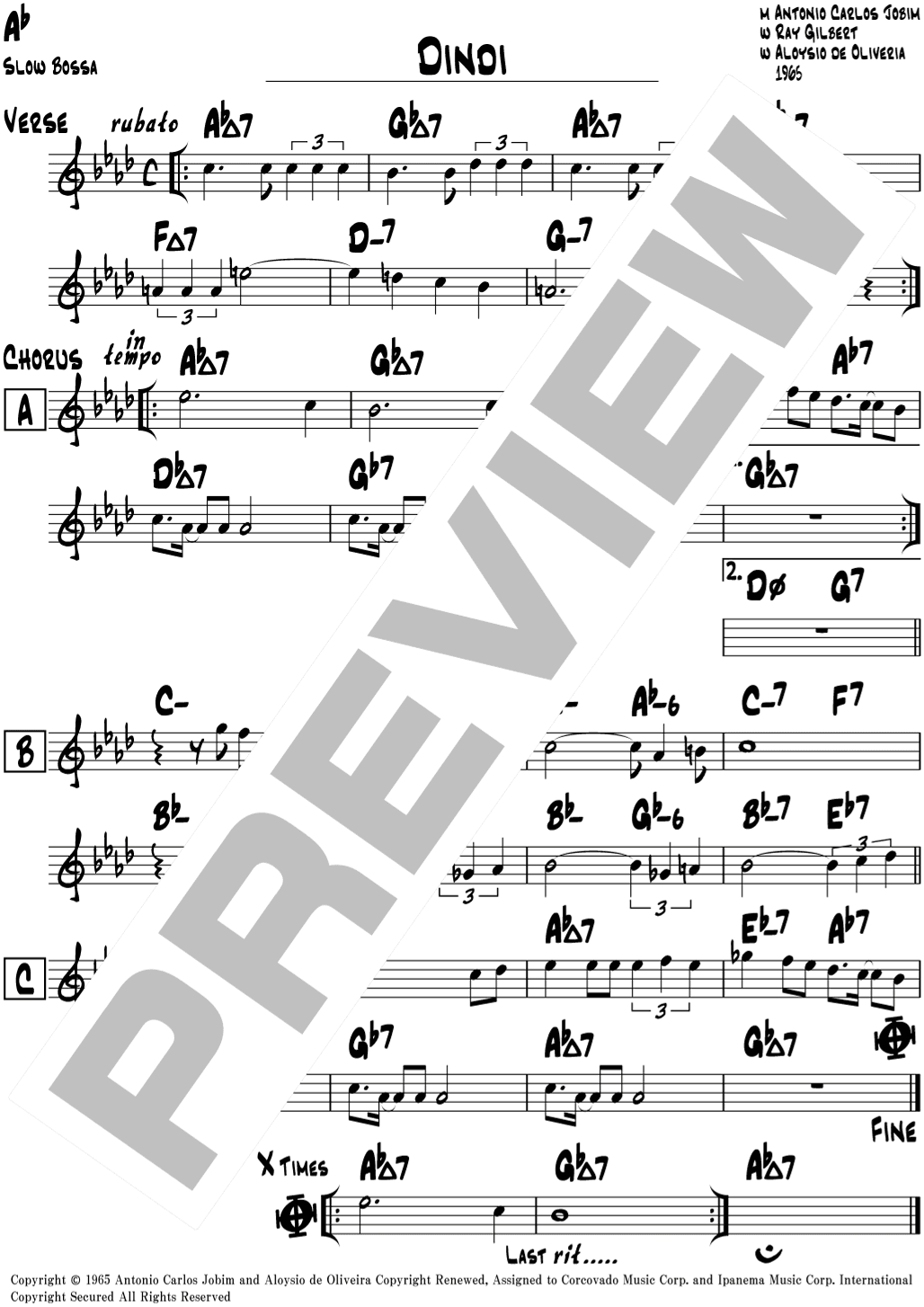 Dindi (arr. Jimita)