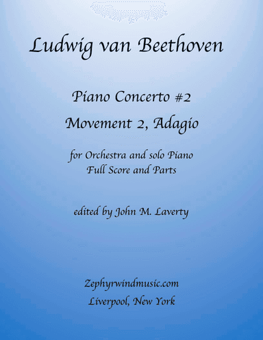 Piano Concerto No. 2, Movement 2, Adagio (arr. John M. Laverty)