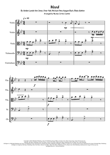 Mood (arr. Nicolás Cortés Castillo)