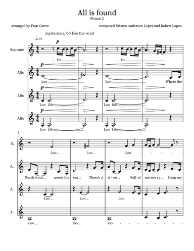 All Is Found (arr. Fran Carter)