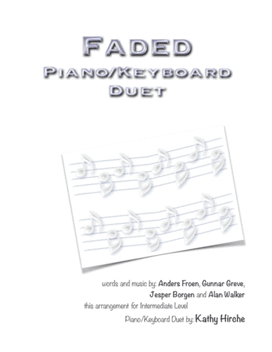 Faded (arr. Kathy Hirche)