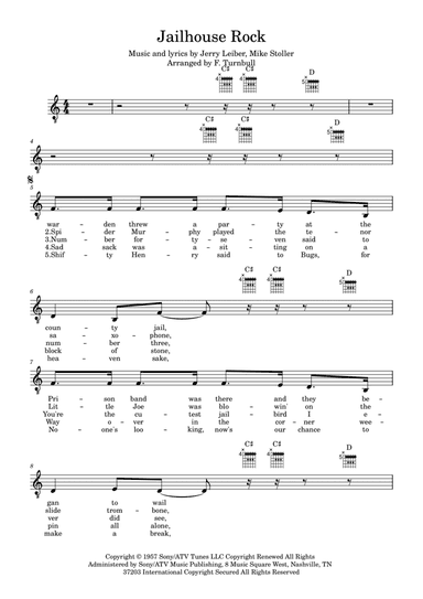 Jailhouse Rock (arr. F. Turnbull)
