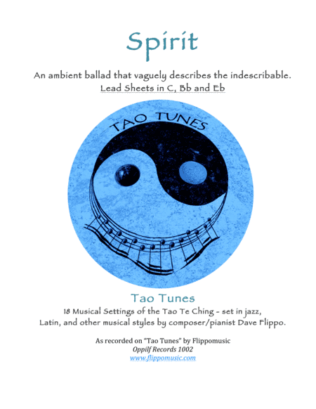 SPIRIT - A "Tao Tune" - Lead Sheets in C, Bb and Eb