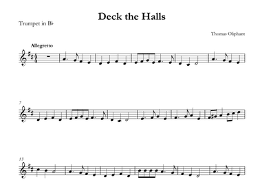 Deck the Halls (arr. SMMUS)