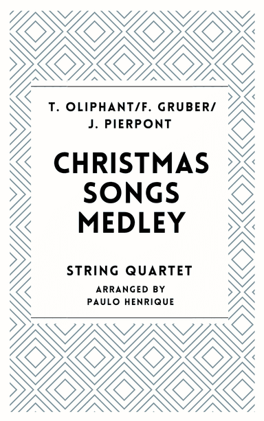 Christmas Songs Medley - String Quartet (arr. Paulo Henrique)