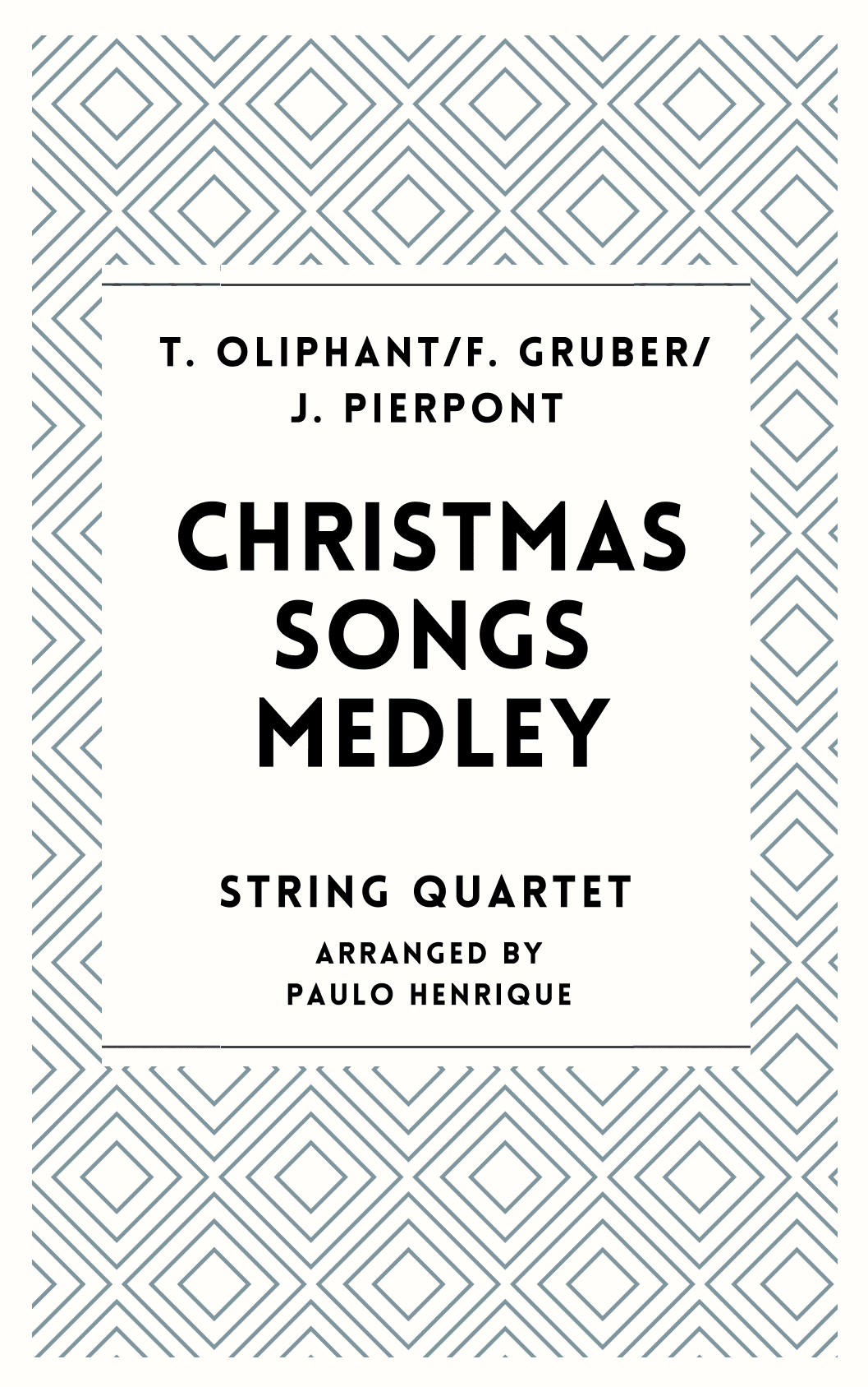 Christmas Songs Medley - String Quartet (arr. Paulo Henrique)