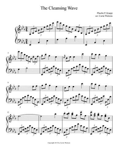 The Cleansing Wave (arr. Carrie Wicken)