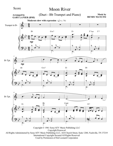 Moon River (arr. Gary Lanier)