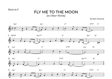 Fly Me To The Moon (in Other Words) (arr. Alex Nunes Rodrigues)