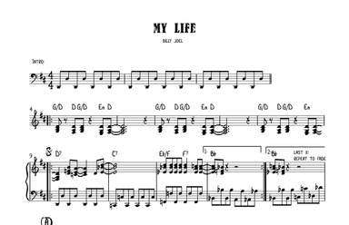 My Life (arr. Sarah Jane Cion)