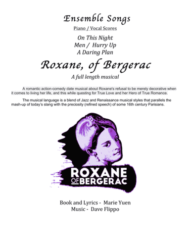 ENSEMBLE COLLECTION -  Three ensemble pieces from Roxane, of Bergerac - a full length musical