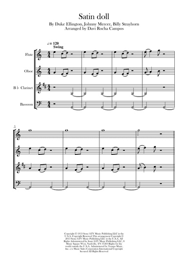 Satin Doll (arr. Davi Rocha Campos)