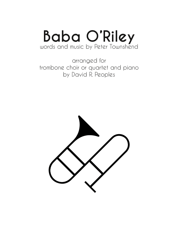 Baba O'riley (arr. David R. Peoples)