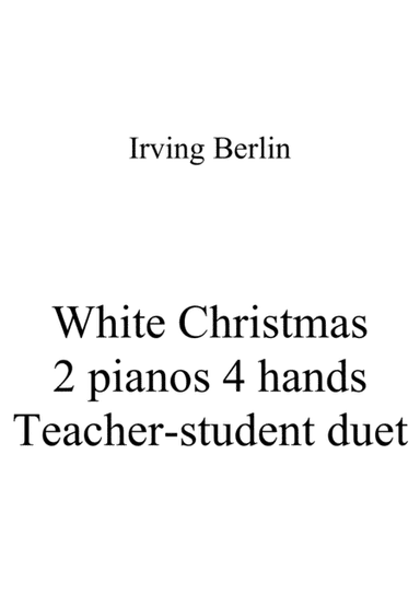 White Christmas (arr. Ene Nixon)