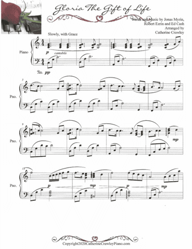 Gloria The Gift Of Life (arr. Catherine Crawley)