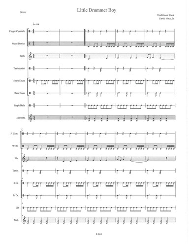Little Drummer Boy (arr. David Heck, Jr.)