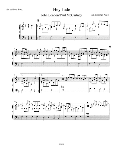 Hey Jude (arr. Goos ten Napel)