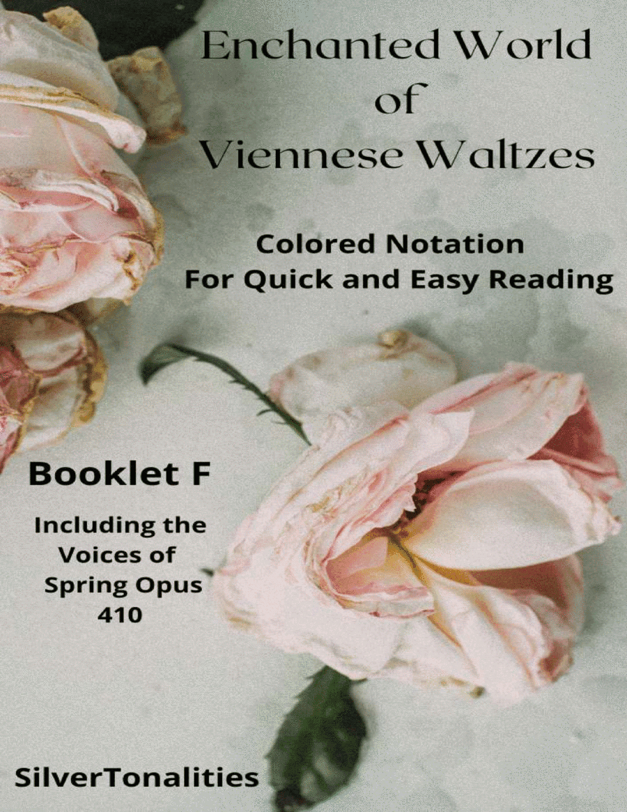 The Enchanted World of Viennese Waltzes for Easiest Piano Booklet F (arr. SilverTonalities)