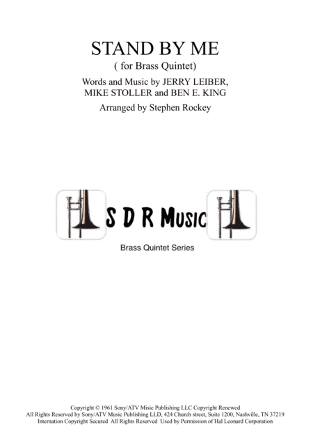 Stand By Me (arr. Stephen Rockey)